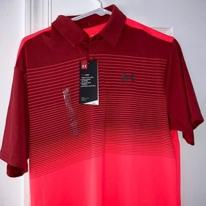 UNDER ARMOUR GOLF T SHIRT heat gear mens sz Small